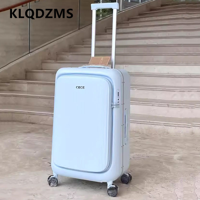 Aluminum Frame Carry On Luggage - Mala de Viagem de Bordo KLQDZMS
