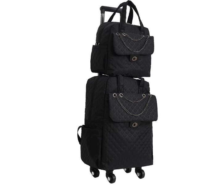 Mala de Mão para Mulheres, Moc - Foldable Rolling Luggage Bag avaliação e preço
