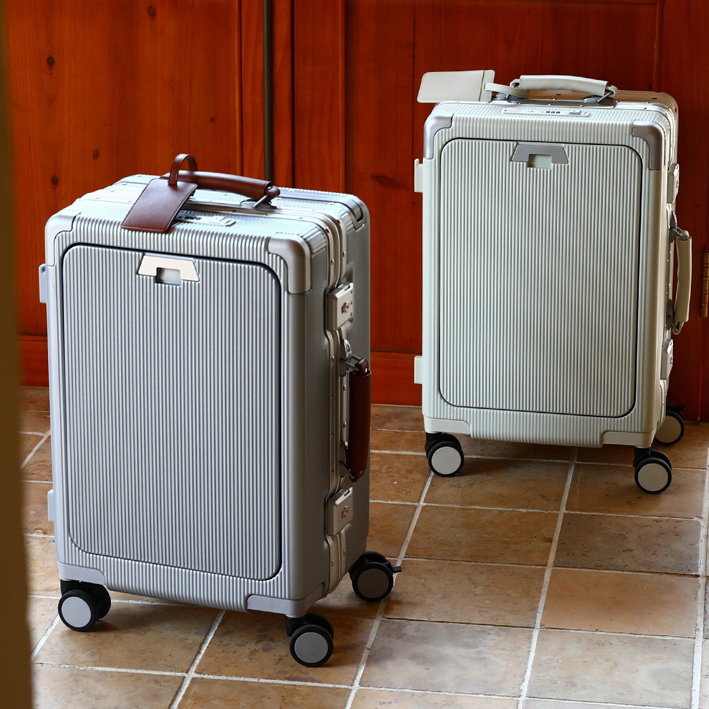Mala de viagem com estrutura d - Aluminum Frame Carry On Luggage avaliação e preço