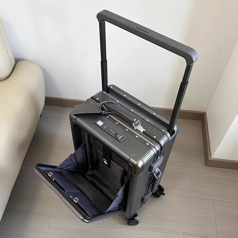 Mala de viagem com estrutura d - Aluminum Frame Carry On Luggage avaliação e preço