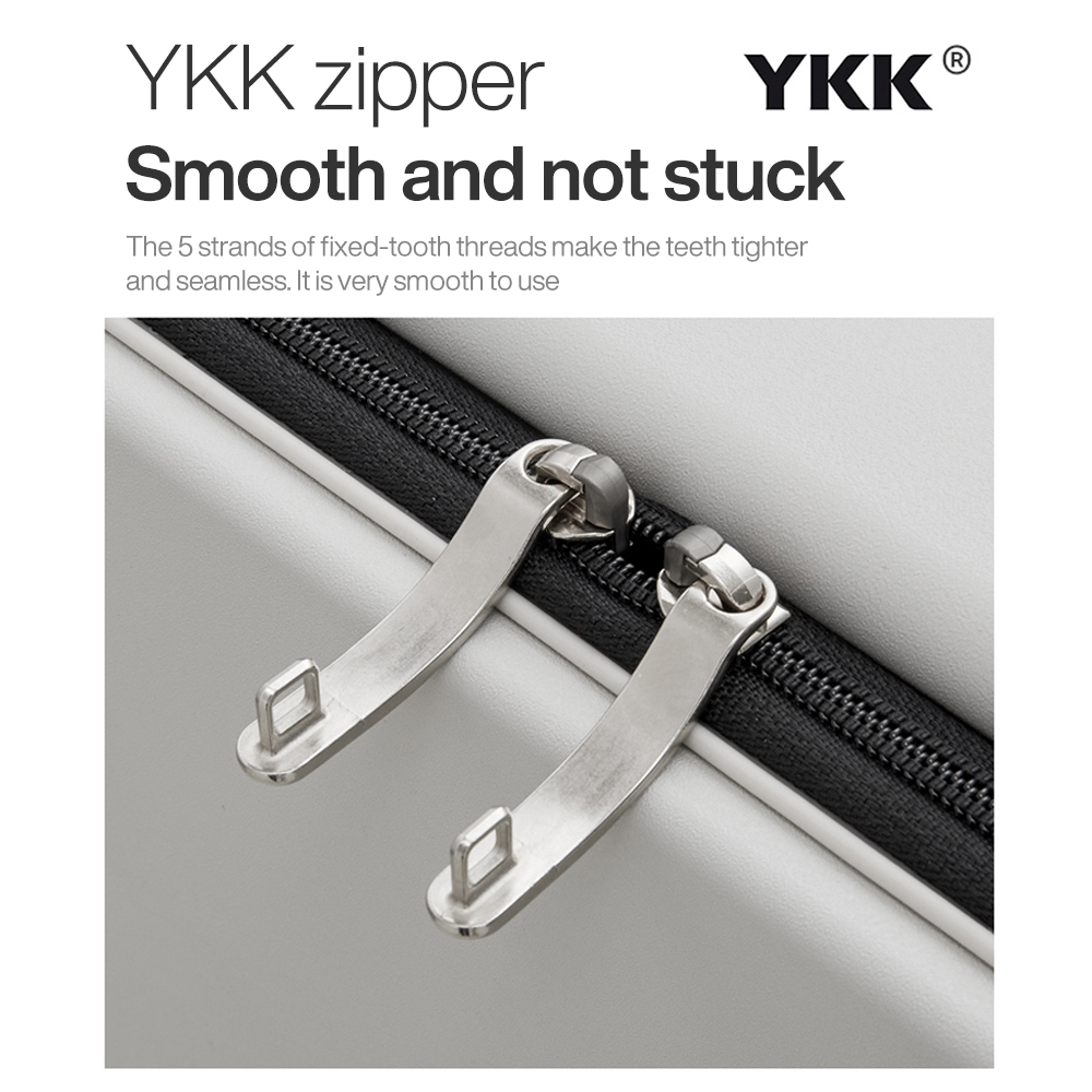 Mala de viagem com alça larga  - Aluminum Frame Carry On Luggage avaliação e preço