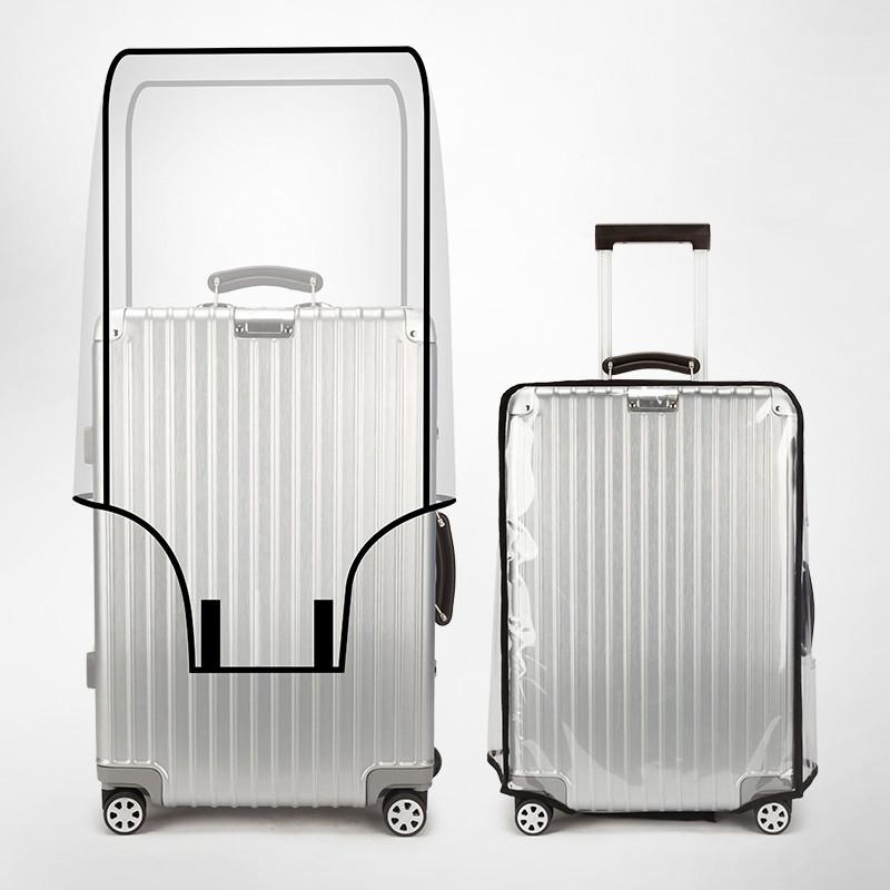 Protetor de mala transparente  - Luggage Protective Cover Transparent avaliação e preço