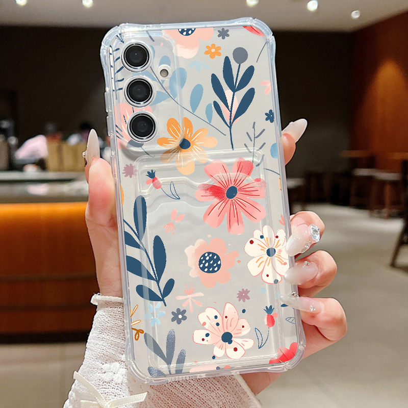 Capa Carteira Floral Colorida  - Wallets avaliação e preço