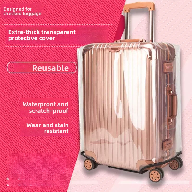 Capa Protetora Espessada para  - Luggage Protective Cover Transparent avaliação e preço